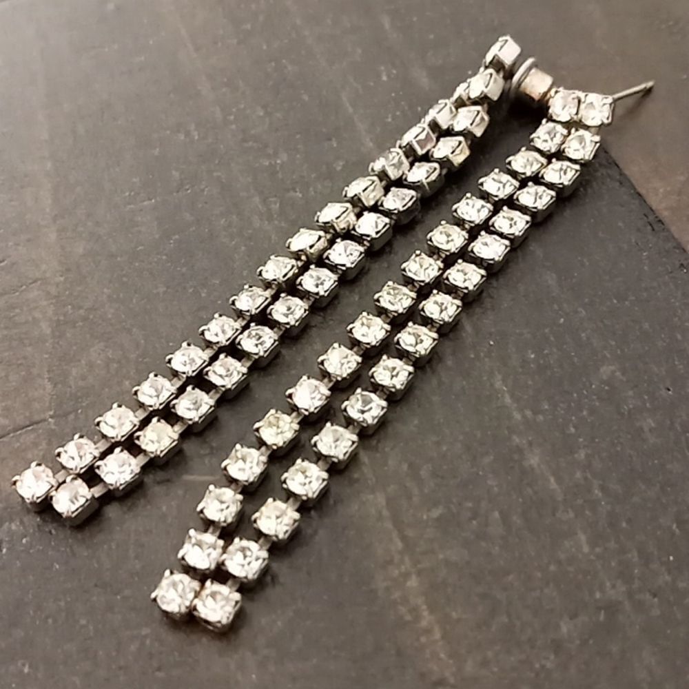 Rhinestone earrings  